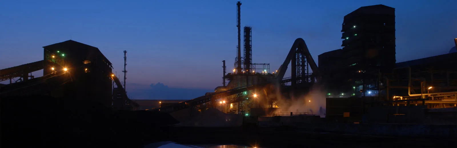 sterlite at night